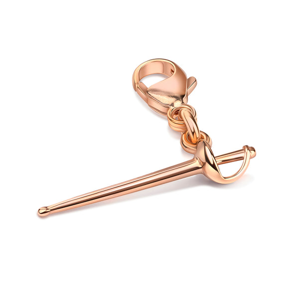 Säbel mit Karabiner rosé