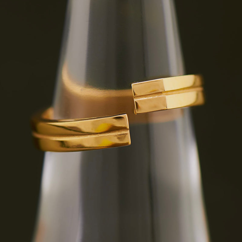 Precision Ring Gold 585, Glanz