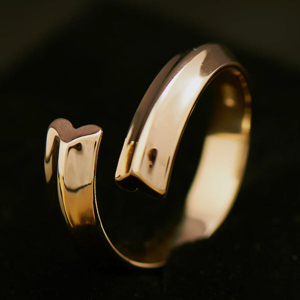 Gold 585 Ring, Glanz