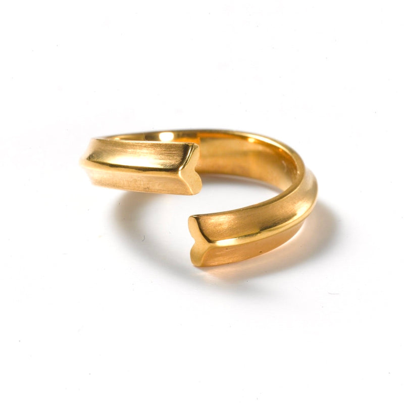 Gold 585 Ring, Matt